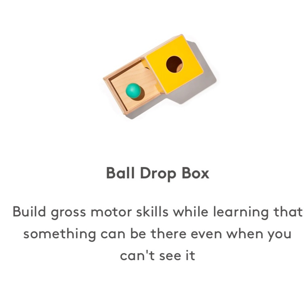 Lovevery: Ball Drop Box with Wood Ball Set